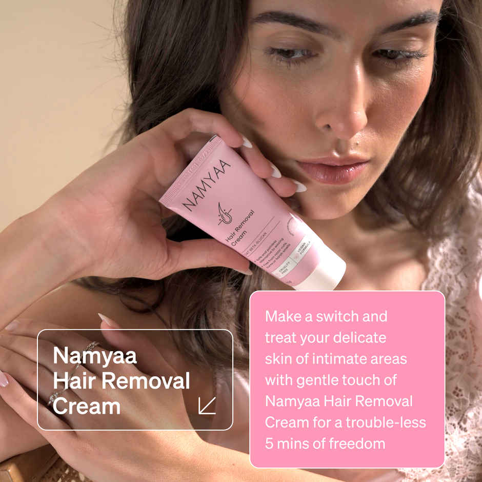 Namyaa Hair Removal Cream For Intimate Skin For Women Combo 