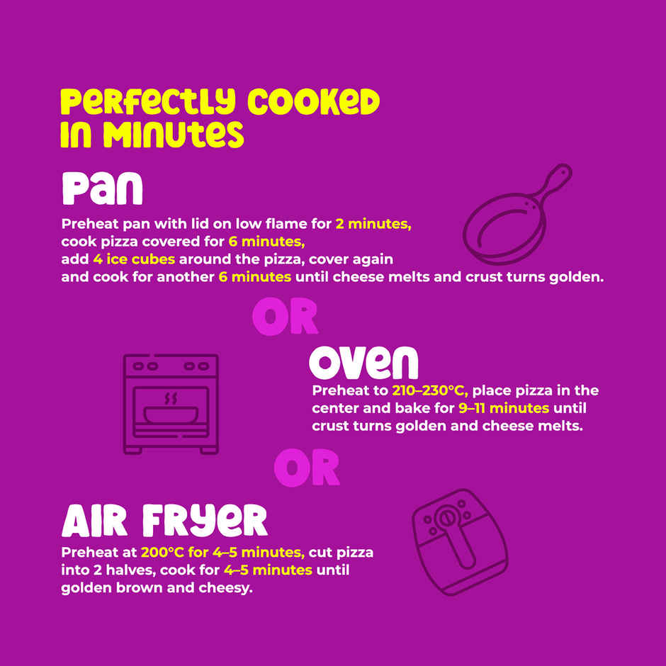 Hyfun Tandoori Paneer Pizza (Regular Base) 240 g X 2 Combo