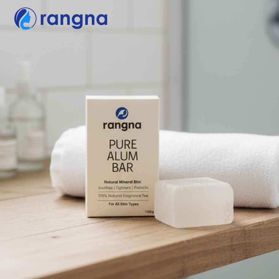 Rangna Pure Alum Bar Natural Deodorant and After Shave Relieves | RASK7950