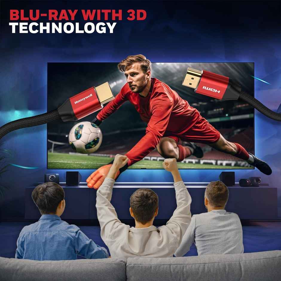 Honeywell Hdmi 2Mtr With Ethernet - 2.1 Compliant