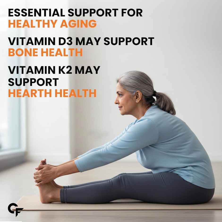 Carbamide Forte Vitamin D Tablets | Vitamin D3 K2 - 60 tablets