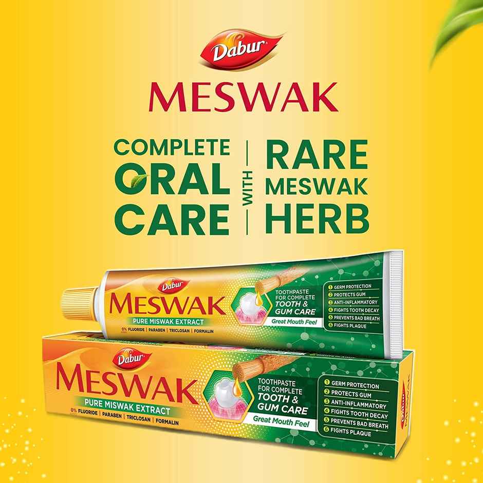 Dabur Meswak Pure Miswak Extract Toothpaste Combo  