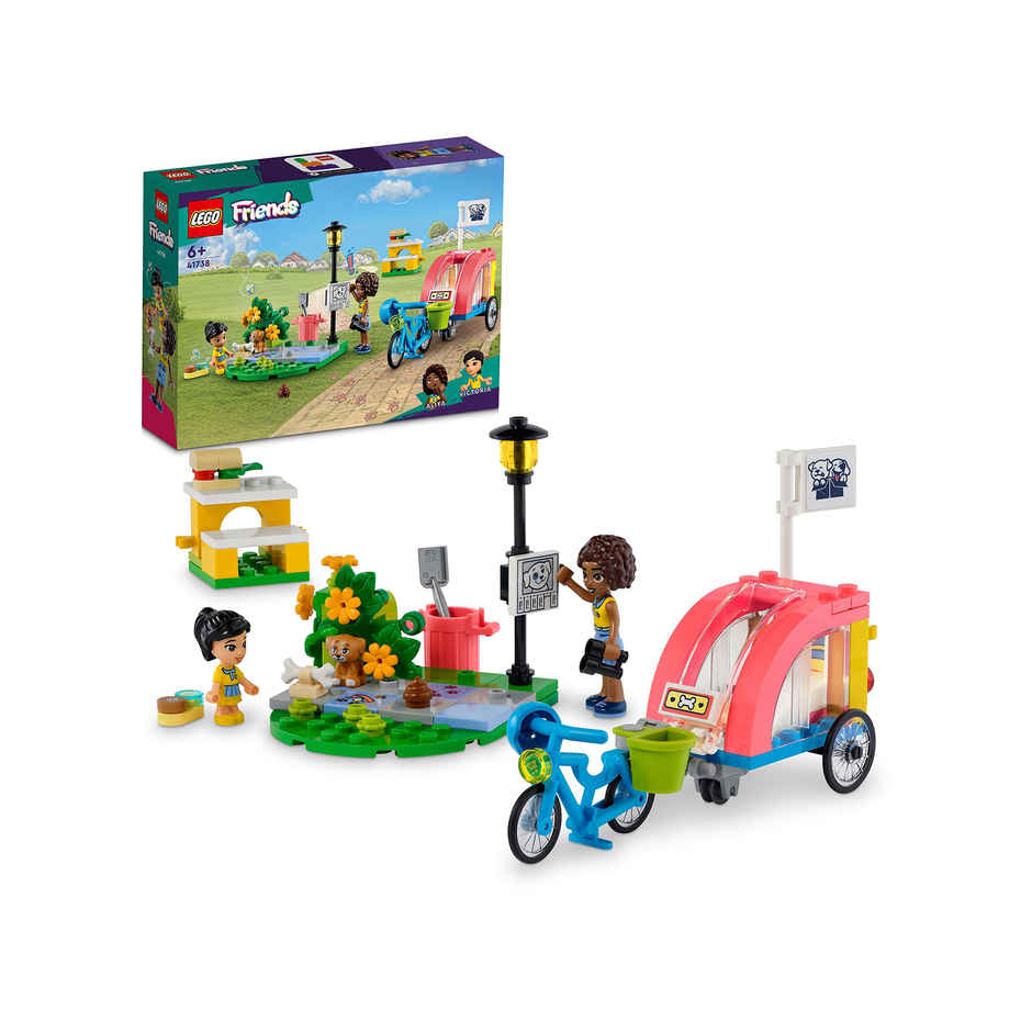 Lego Friends Dog Rescue Bike Building Toy Set