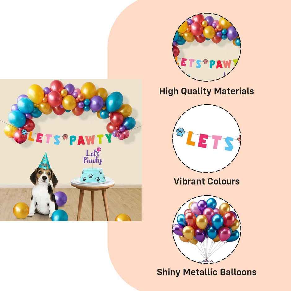 Pets And Dogs Birthday Decoration Kit | Party Propz