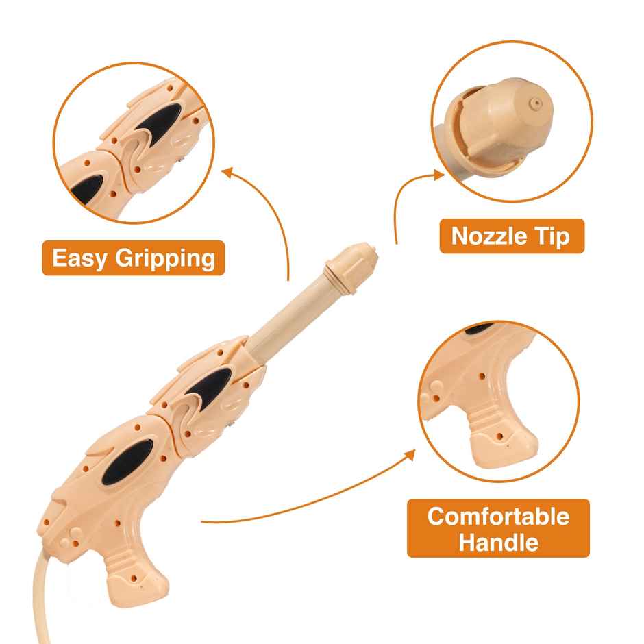 PUBG Smart Holi Water Tank Pichkari | Cream | Star