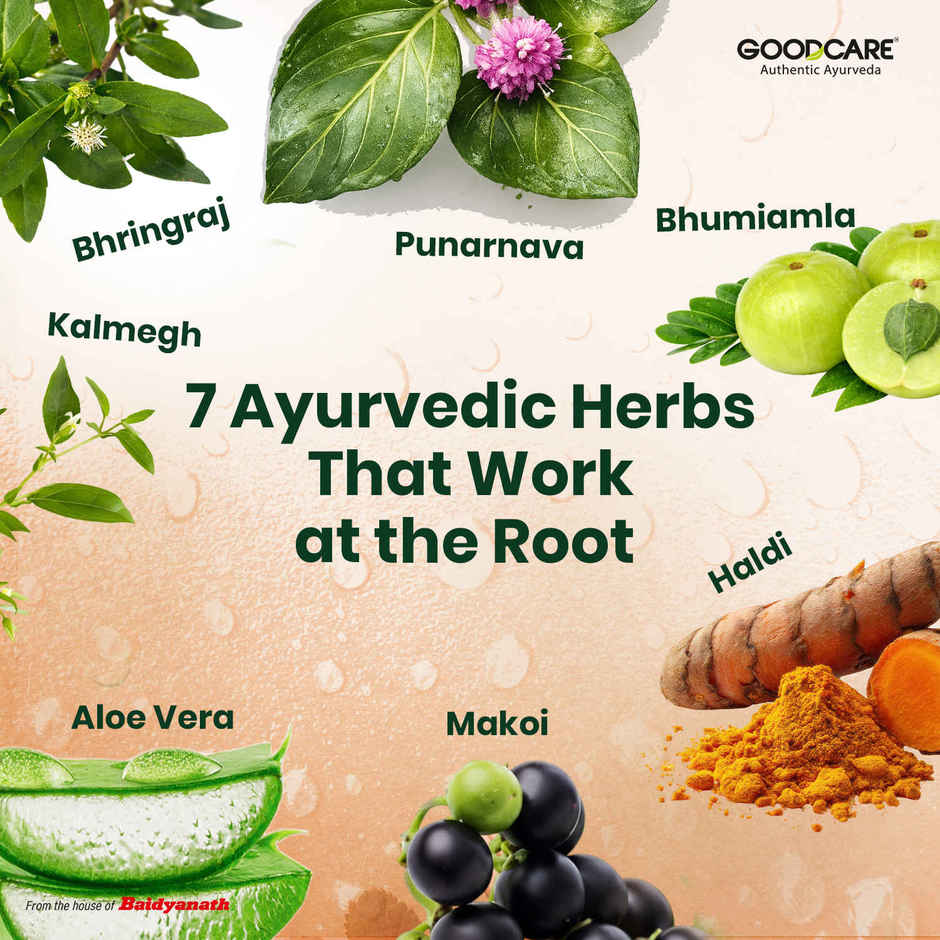 Goodcare Liv Good Juice Power Of 7 Ayurvedic Herbs Helps Detoxify Liver & Strengthens Liver Tissue