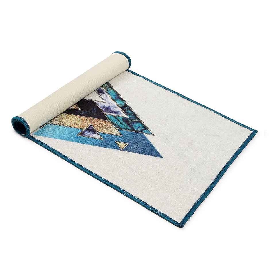 Status New Digital Floor Runner | 56 x 140 cm | Geometric | Beige