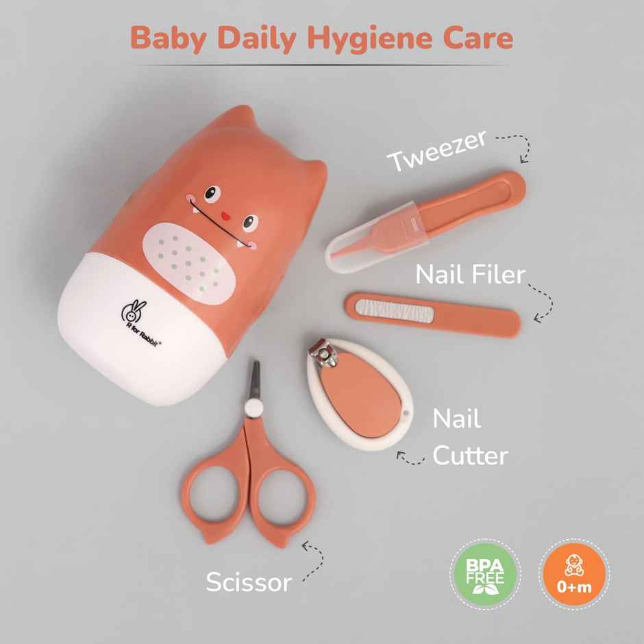 R for Rabbit Stylo Kitty Nail Grooming Kit (Peach)