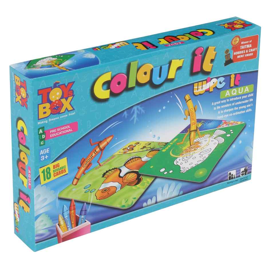 Ratna's Colour It Aqua | S