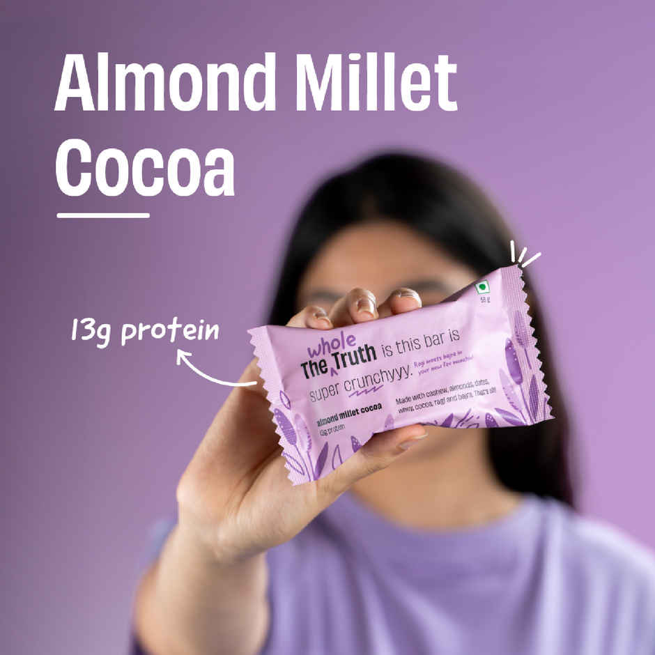 The Whole Truth Almond Cocoa Millet Bar