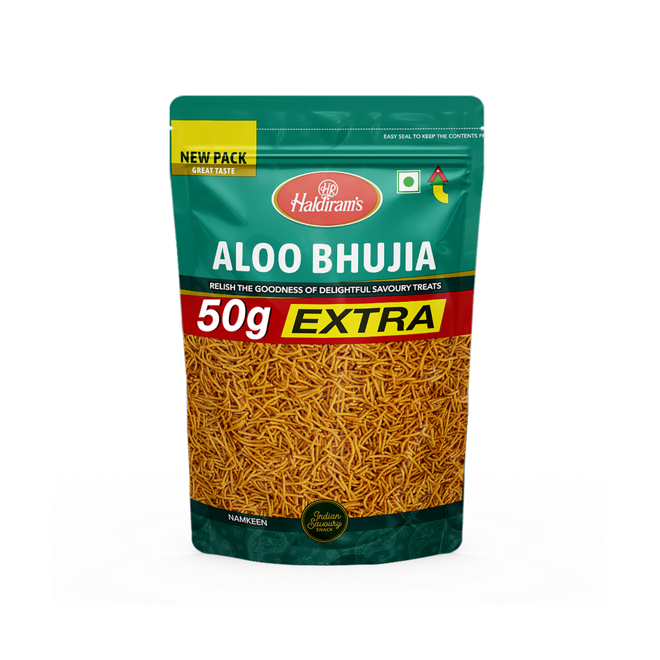 Haldiram's Aloo Bhujia | Crispy Potato Namkeen