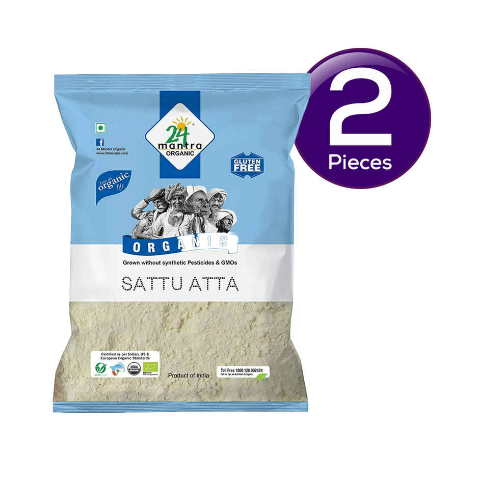 24 Mantra Organic Sattu Atta Combo