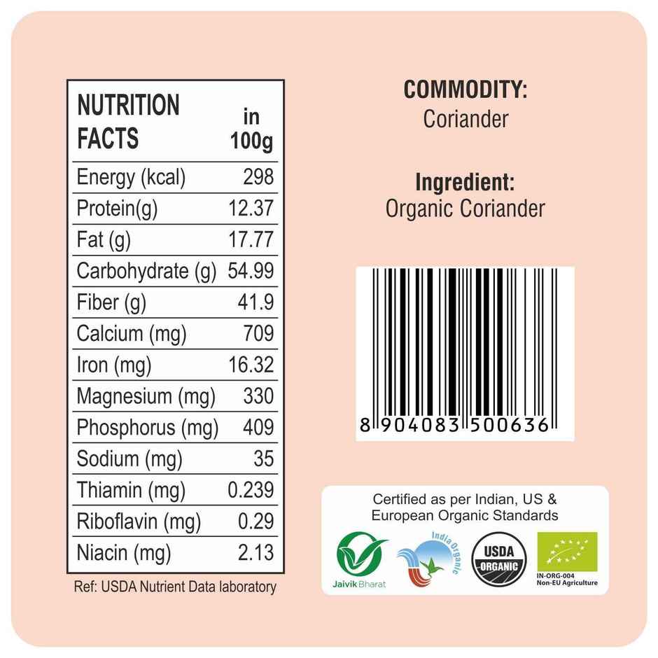 24 Mantra Organic Coriander Seeds