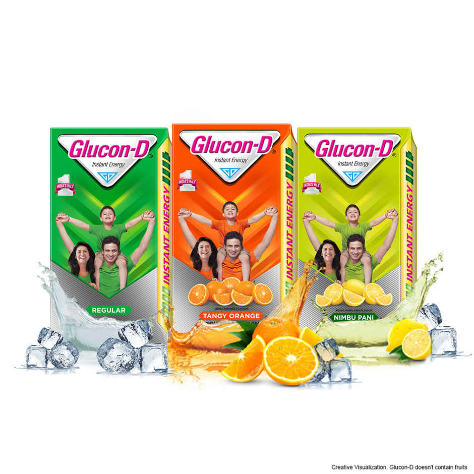 Glucon-D Regular Glucose Powder Combo