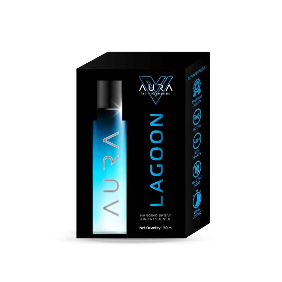 Vista Hanging Air Freshener - Perfume Spray | Lagoon - 400+ Sprays