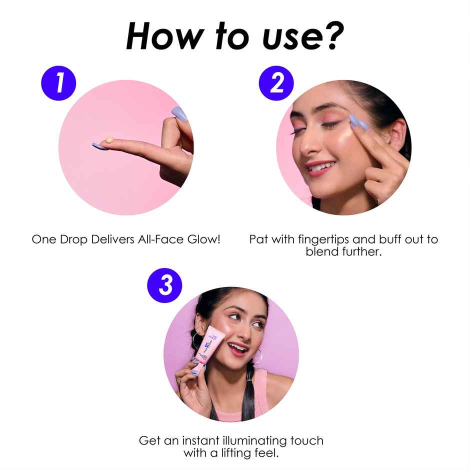 Blue Heaven Prime & Shine Primer - Silver Pink