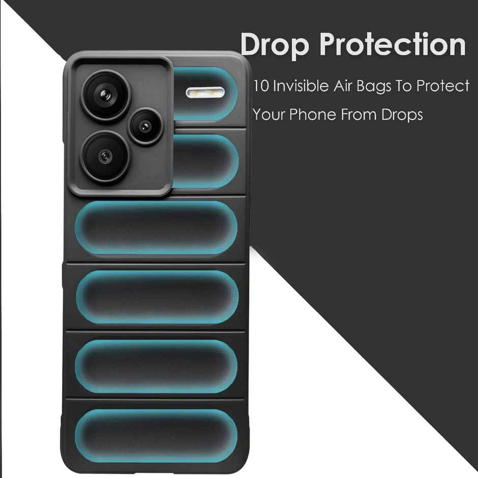 Artistque Case For Mi Redmi Note 13 Pro Plus 5g Back Cover - Liquid Stripe Cover Silicone