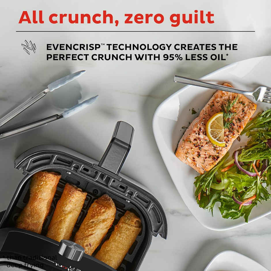 Instant Pot Air Fryer,Vortex 6 Litre,360� Evencrisp Technology,Uses 95 % Less Oil 1500W