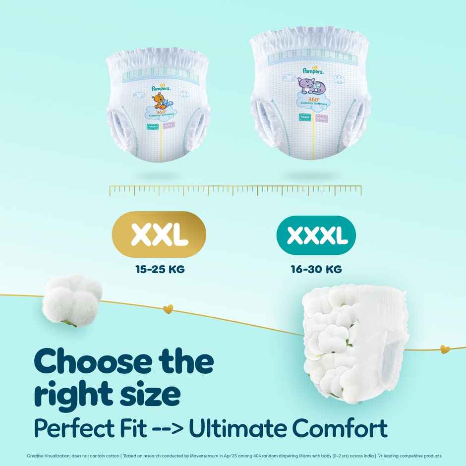 Pampers Premium Care Pant Style Diaper | 2XL | 30 pcs