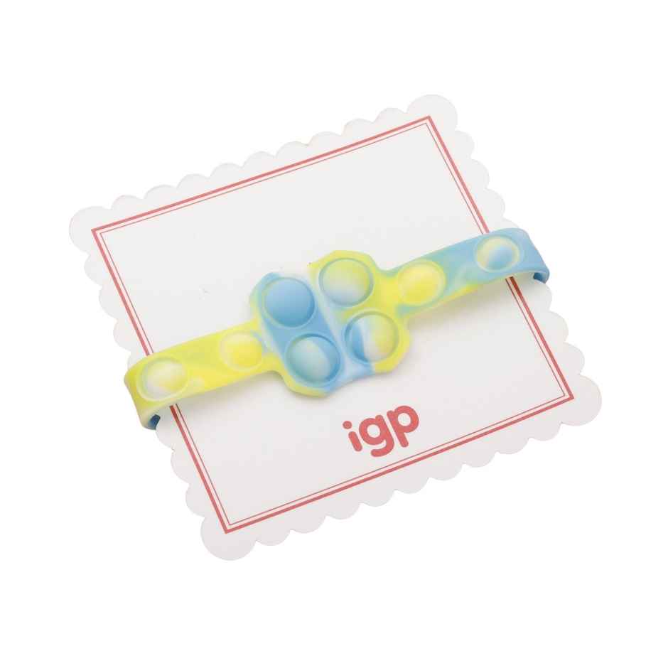 IGP Blue and Green Silicone Bracelet