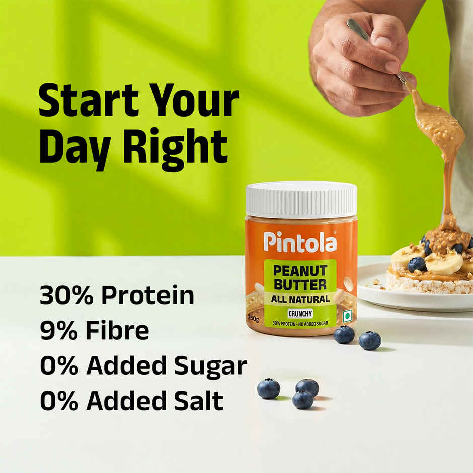 Pintola All Natural Peanut Butter - Crunchy
