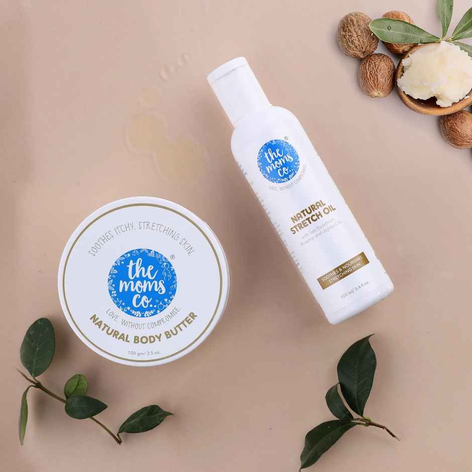 The Moms Co. All Natural, Complete Care Solution For Stretch Marks For Women