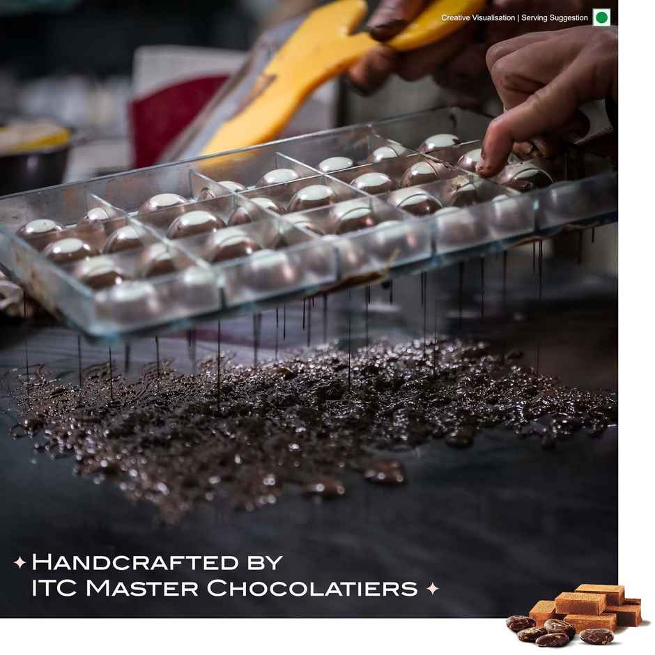 Fabelle Ganache Creamy Milk- 20 Smooth Handcrafted Chocolate Cubes Combo
