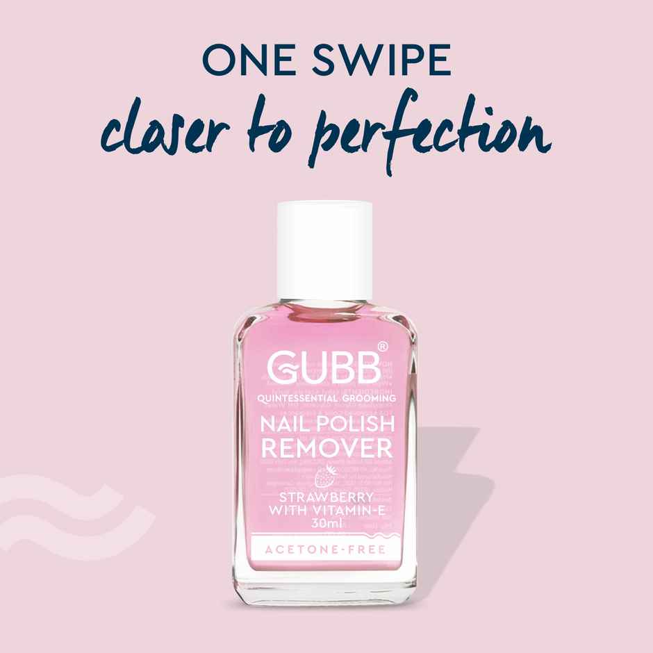 GUBB Nail Polish Remover | Strawberry