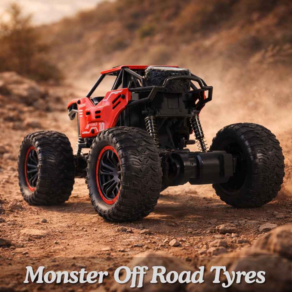 Race n Roll 2.4G Remote Control Rock Crawler Red