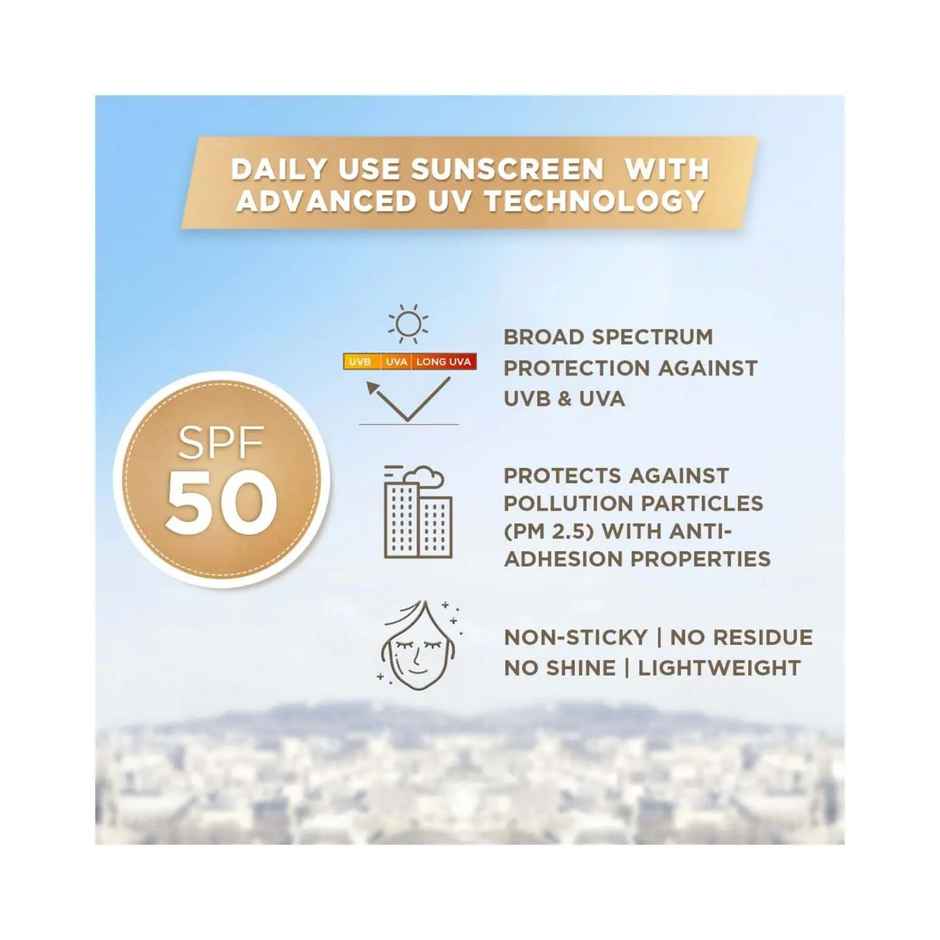 L'Oreal Paris Uv Defender Serum Protector Sunscreen SPF 50 PA+++ - Correct & Protect