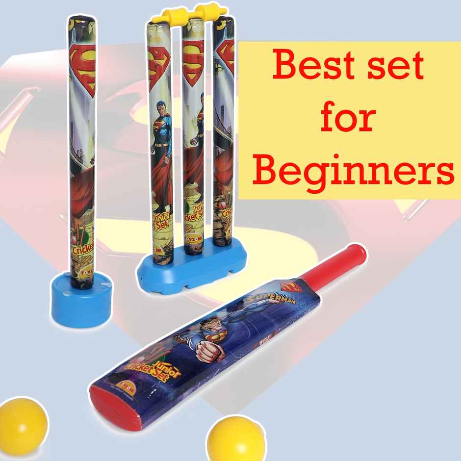 Toyzone Superman Cricket Bat Set