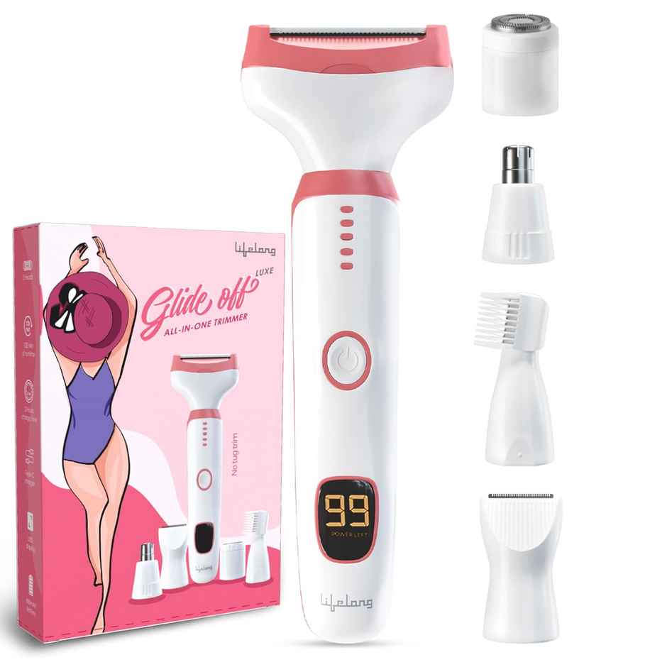 Lifelong 6 in 1 Sensitive Hair Remover and Bikini Trimmer