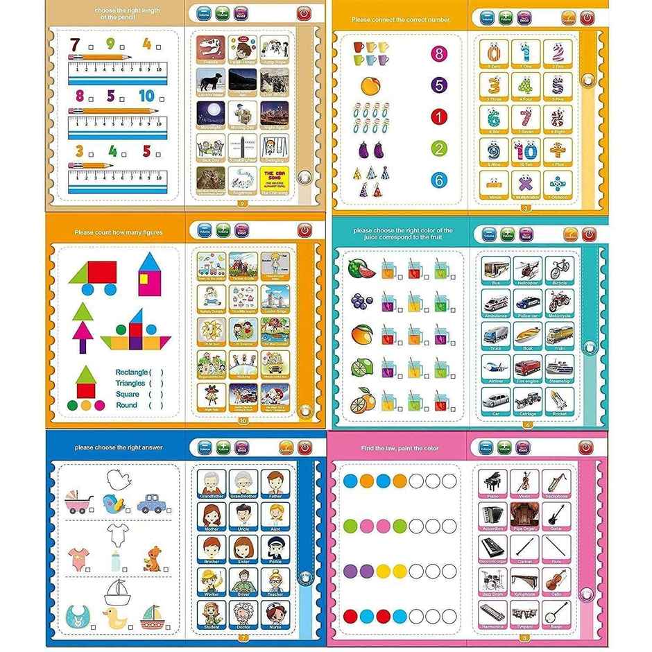 Storio Intelligence English Sound Book for Kids | Alphabet & Words Learning