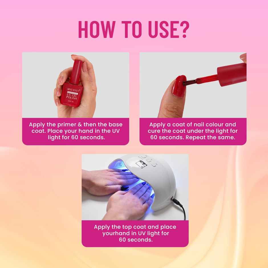 Swiss Beauty Professional Uv Gel Nail Polish | Base Coat