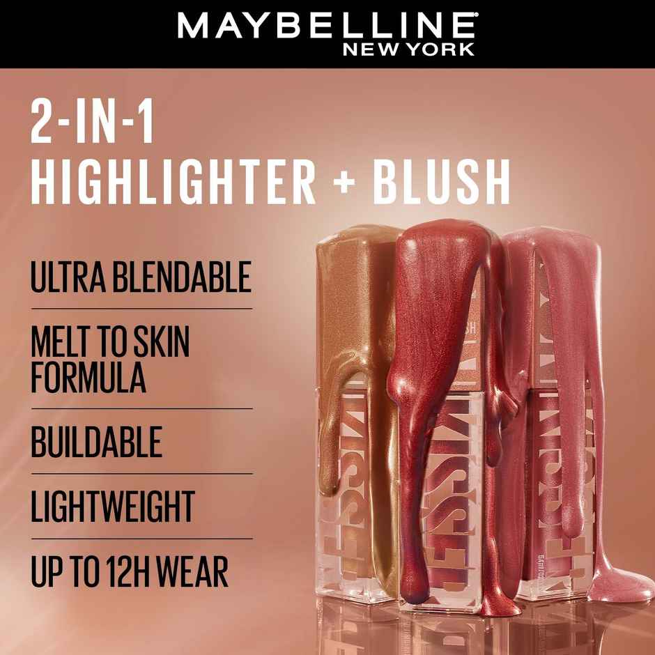 Maybelline New York Sunkisser Glow Blush | All Over Glow Booster | Electric Bronze