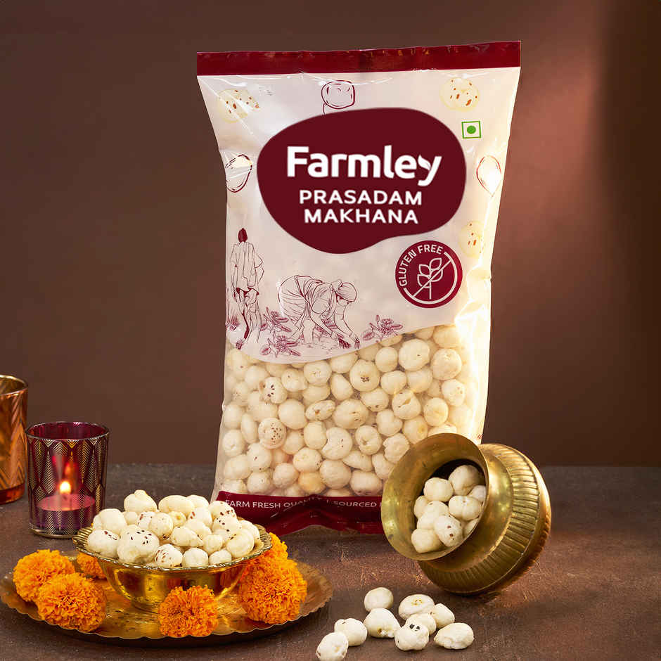 Farmley Prasadam Makhana - Fit For Fasting | Foxnuts