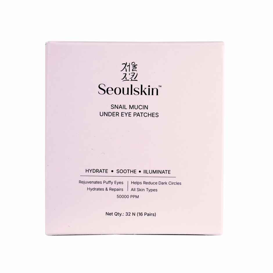 Seoulskin Snail Mucin Under Eye Patches | Dark Circles & Puffy Eyes Care