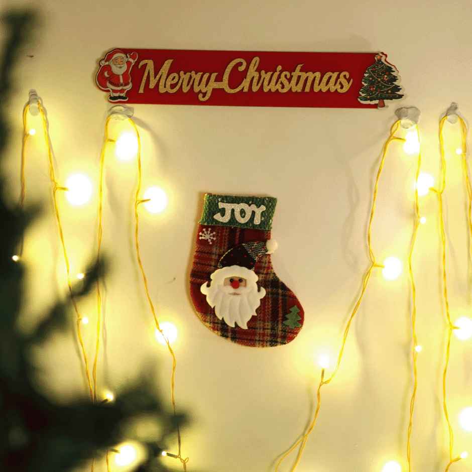 Premium Santa Hanging Socks for Christmas Decoration & Gifting | Picfest