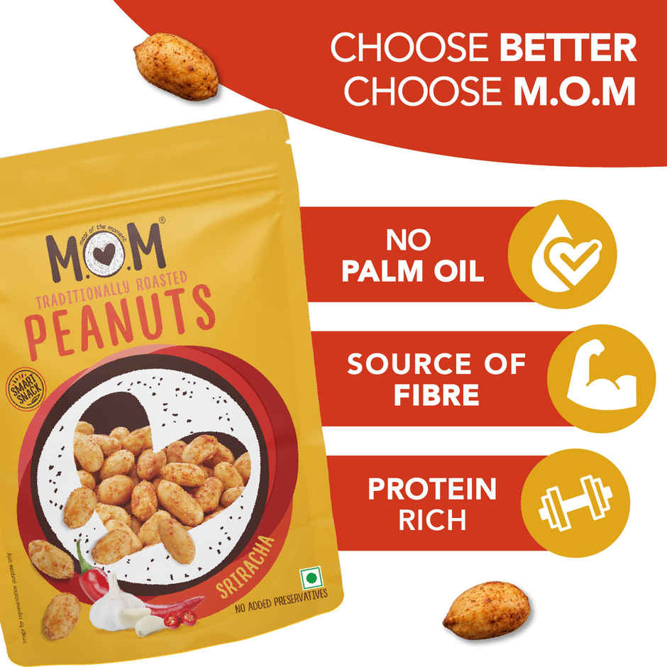 MOM Sriracha Roasted Peanuts