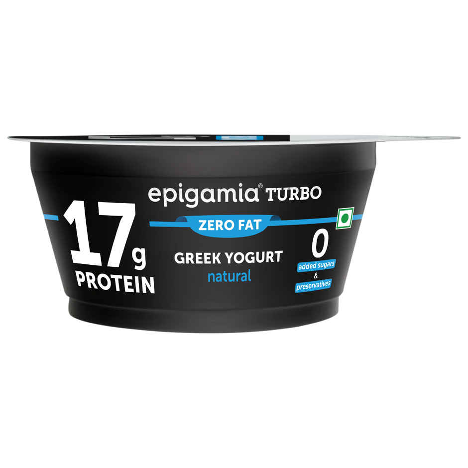 Epigamia 17g Protein Turbo Yogurt Natural Combo 