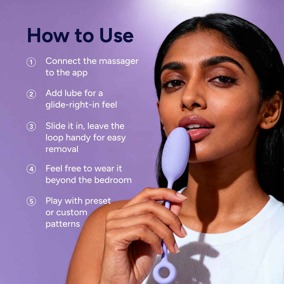 MyMuse Dive plus App Controlled Personal Massager