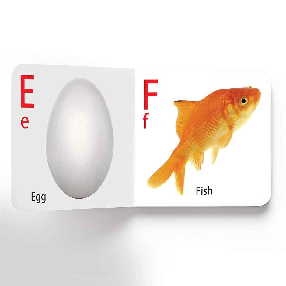 Abc Board Book for Kids Age 0-2 Years Picture Book to Learn Alphabet | Early Learning Book