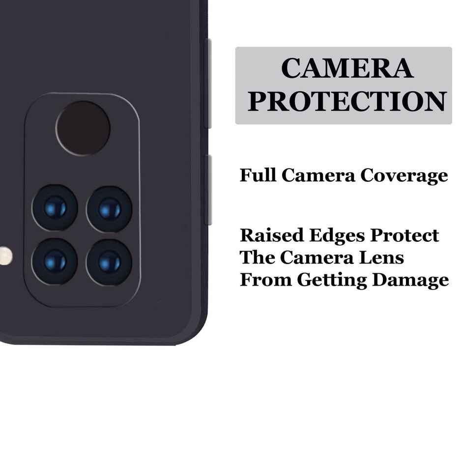 Artistque Case for Mi Redmi Note 9 Back Cover - Plain Liquid Silicone