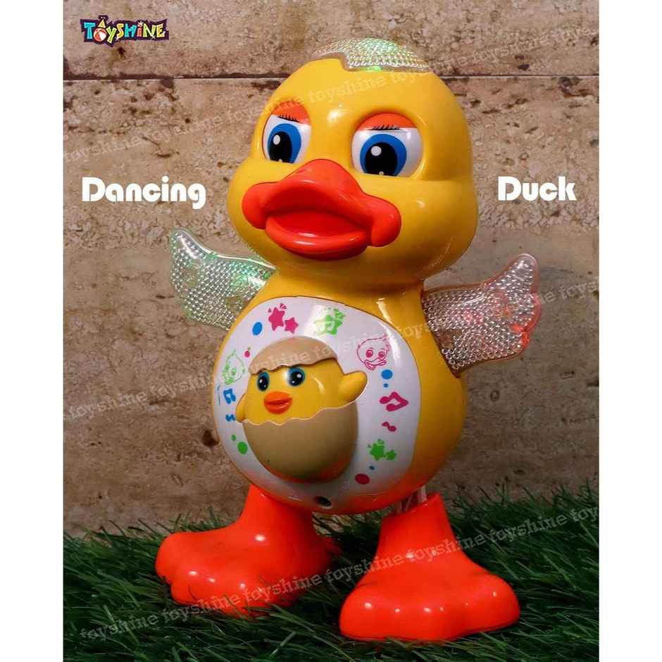 Toyshine Dancing Duck With Music Flashing Lights And Real Dancing Action