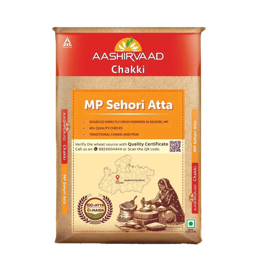 Aashirvaad Chakki MP Sehori Atta | Gahu Peeth, Gahu Lot