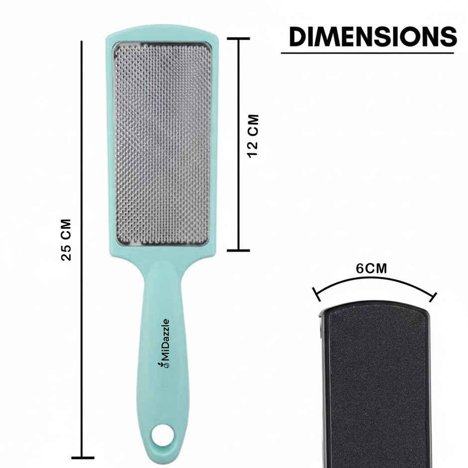 Midazzle 2in1 Foot Filer/Scrubber and Callus Remover - Large |MIFF5208