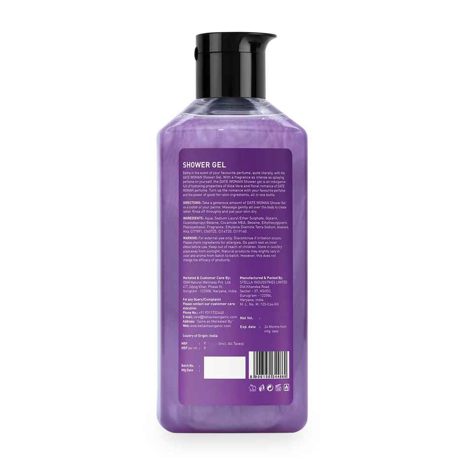 BellaVita Date Woman Shower Gel for Women