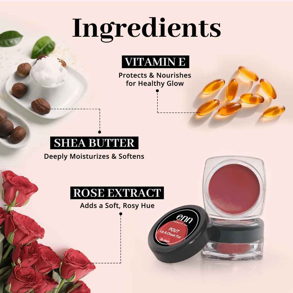 Enn Beauty Pout Lip & Cheek Tint (Be Bliss)