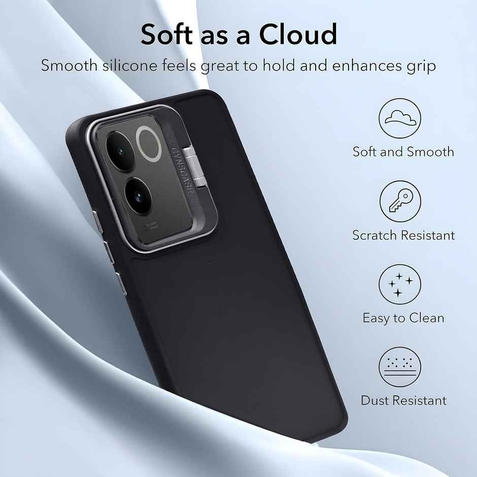 Artistque Case for Iqoo Z7 Pro | Vivo T2 Pro 5g Back Cover - Camera Stand