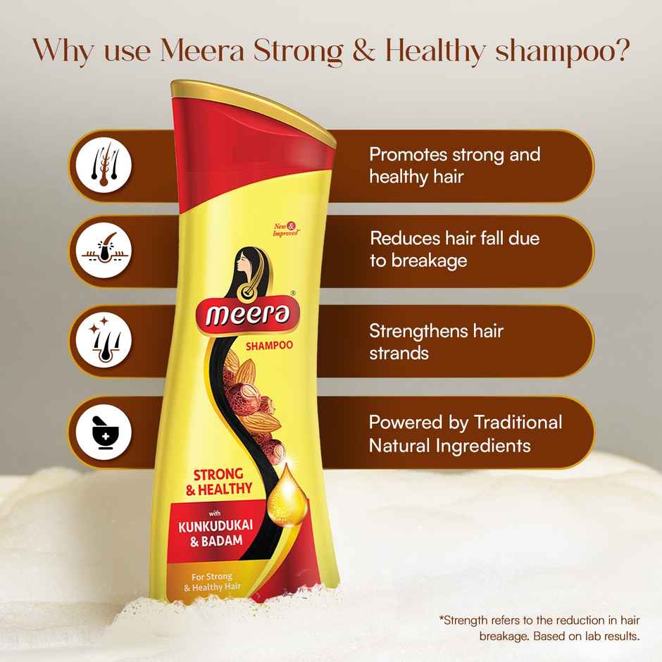 Meera Strong & Healthy Shampoo